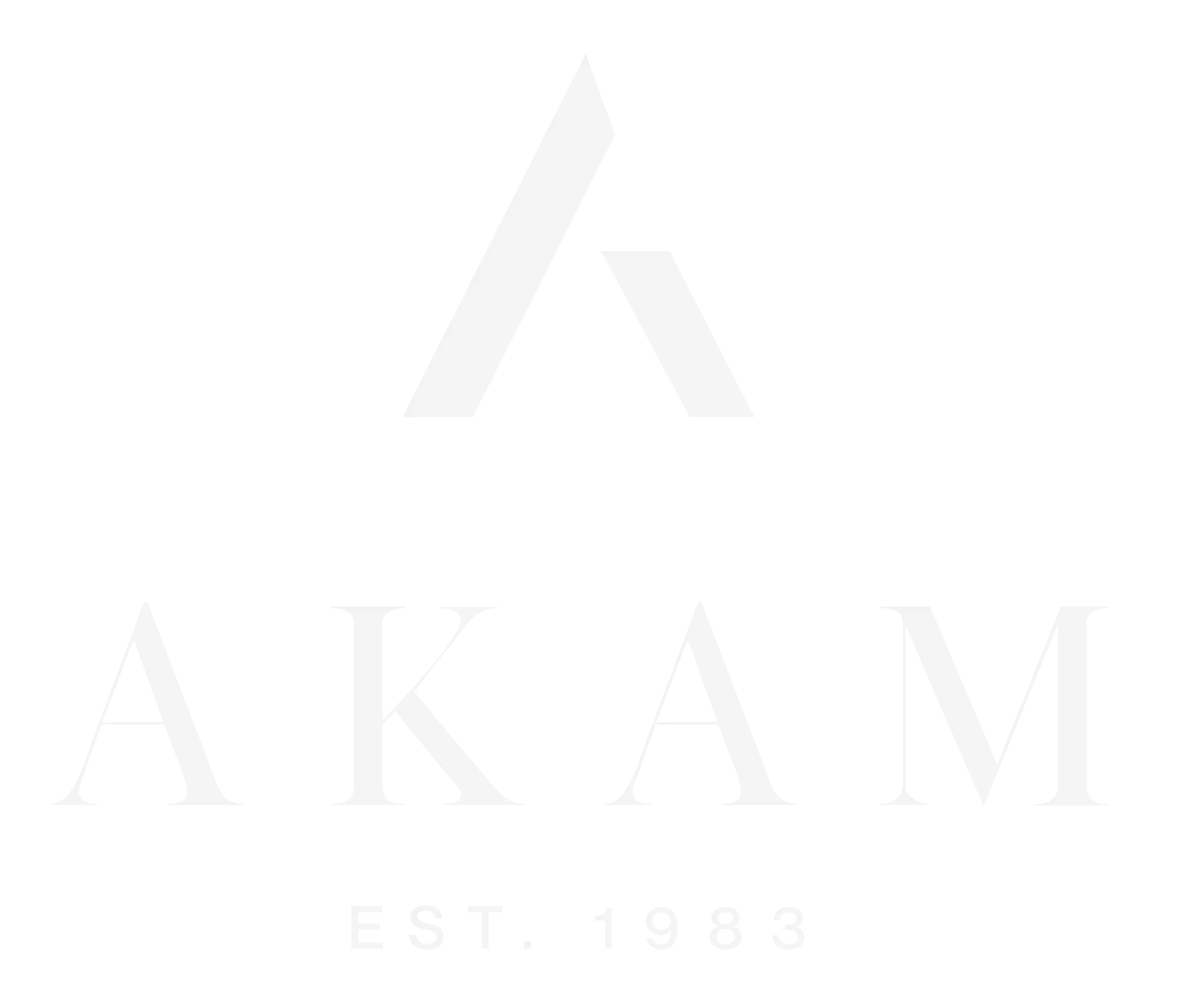 Akam logo white