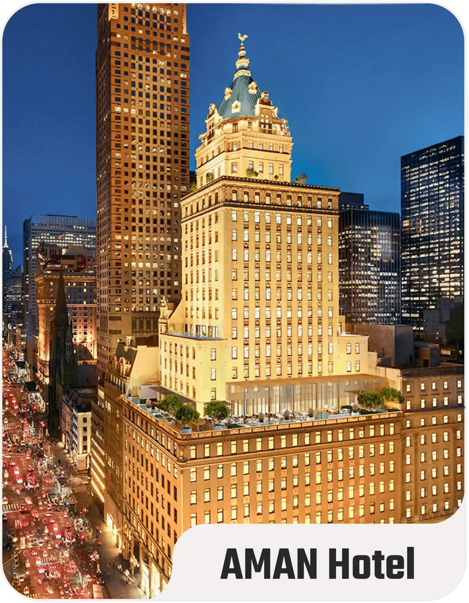 Aman Hotel - Security services by Vertex Security