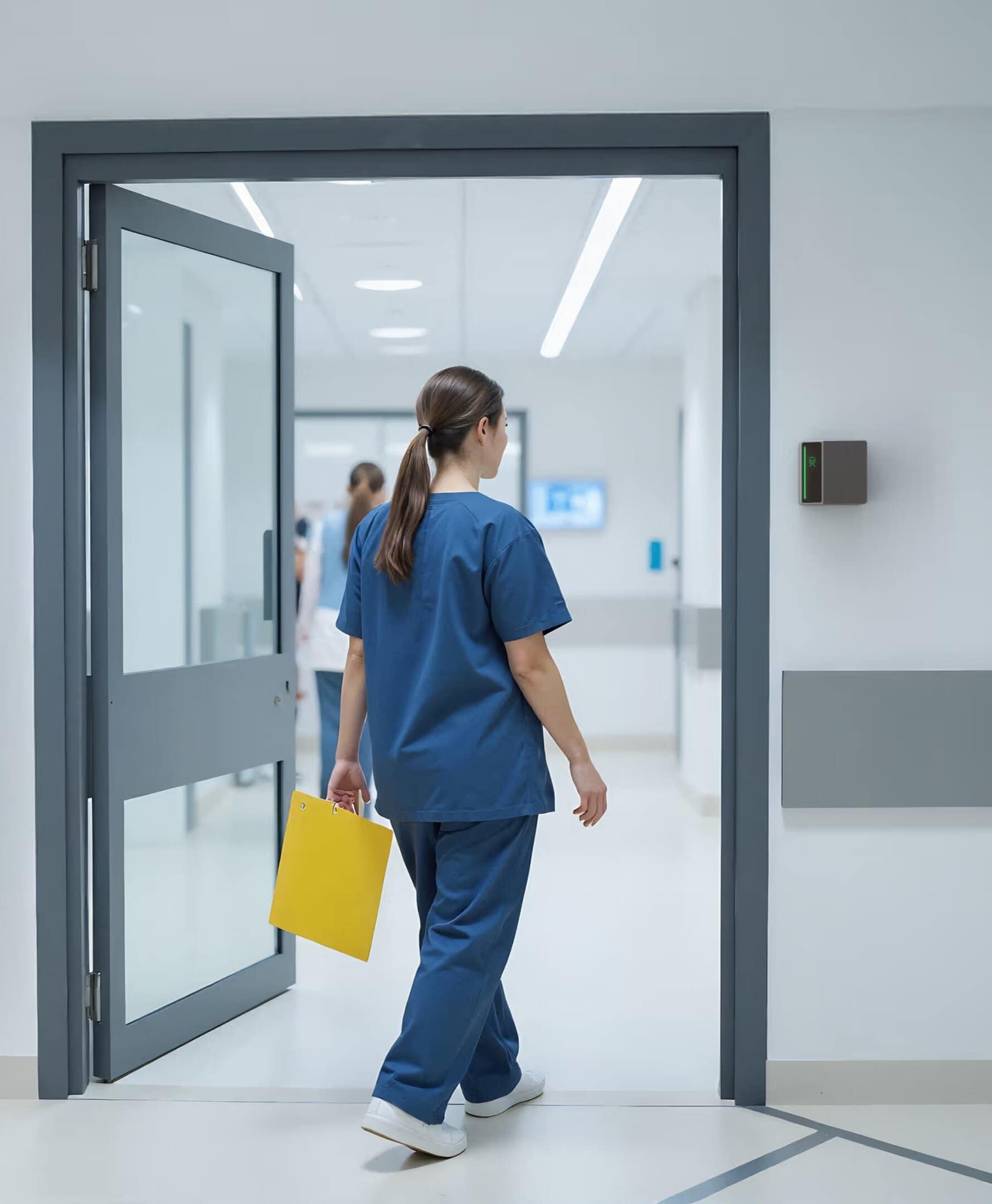 Biometric Access Control for Healthcare Institutions