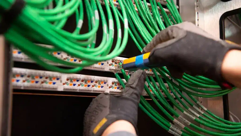Low voltage cabling service