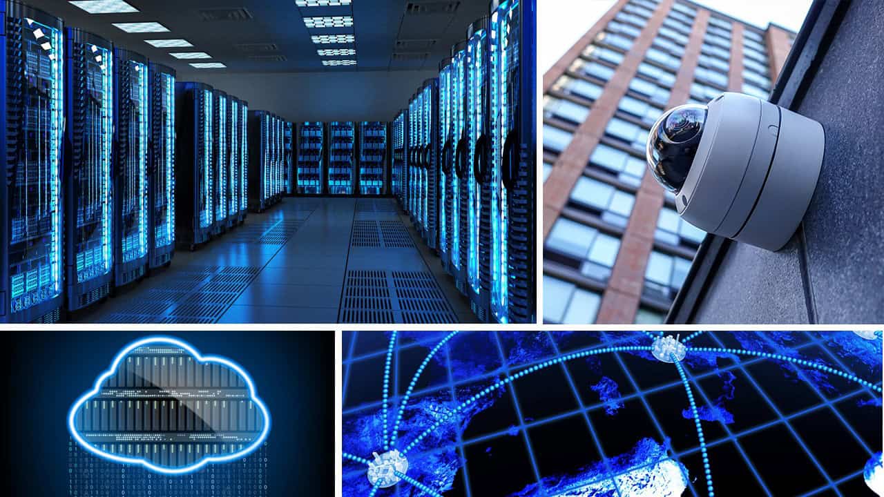 Cloud based security cameras