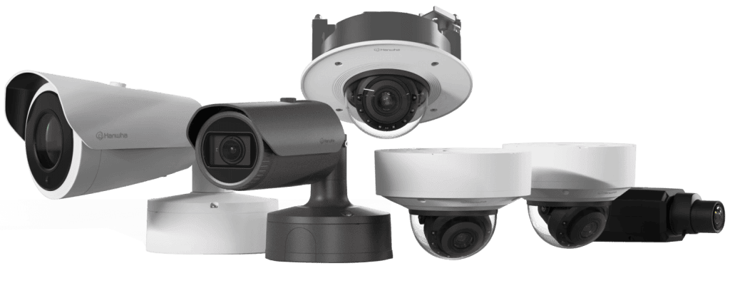 Cloud based network security cameras