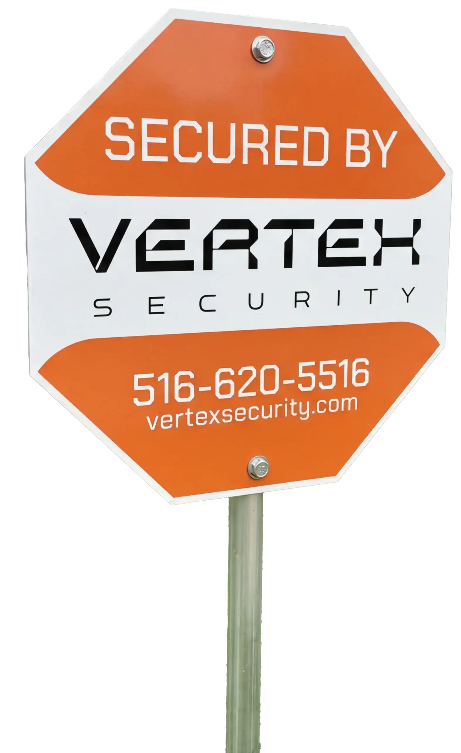 Free professional Vertex Security yard sign