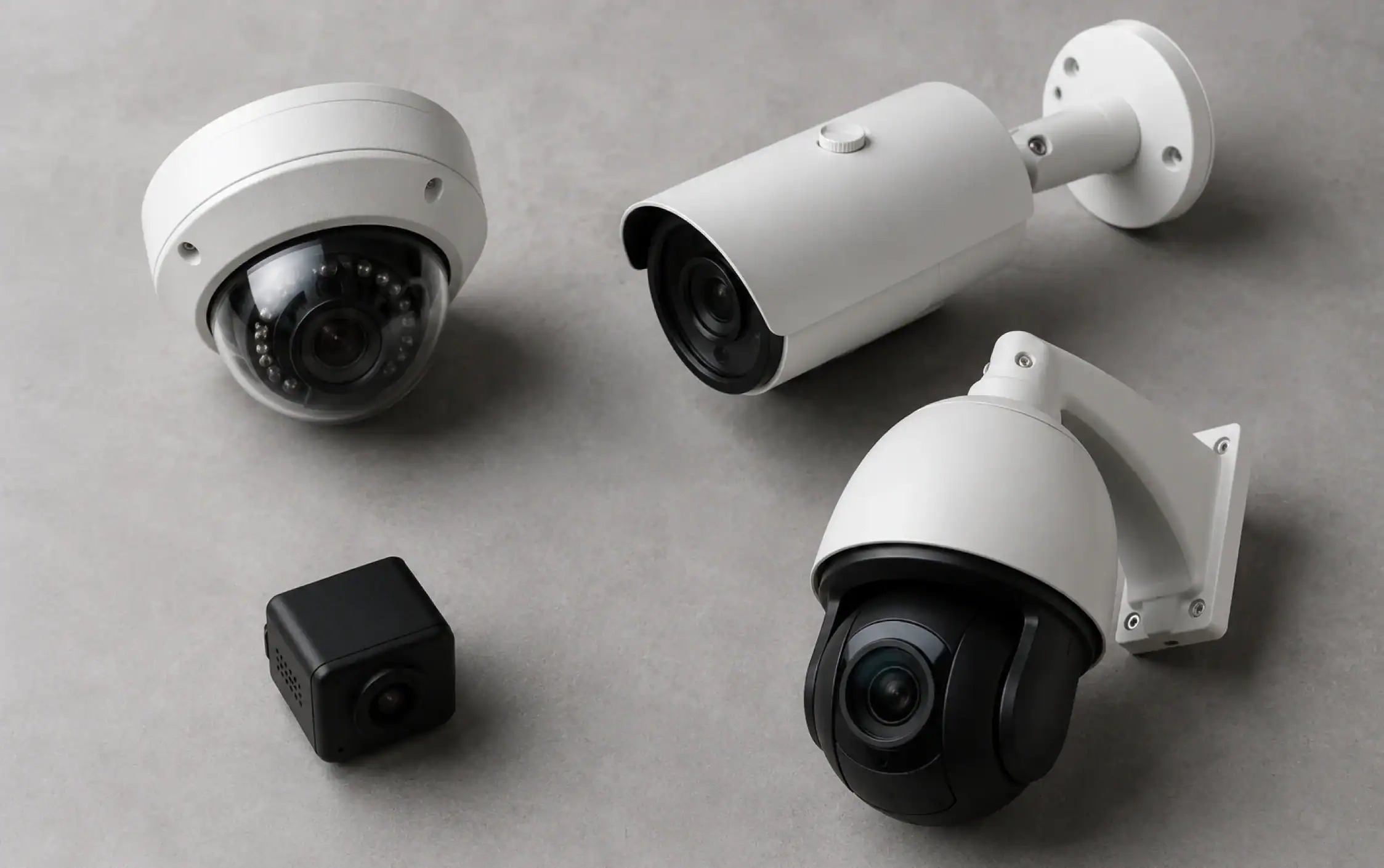 commercial-security-camera-types-comparison