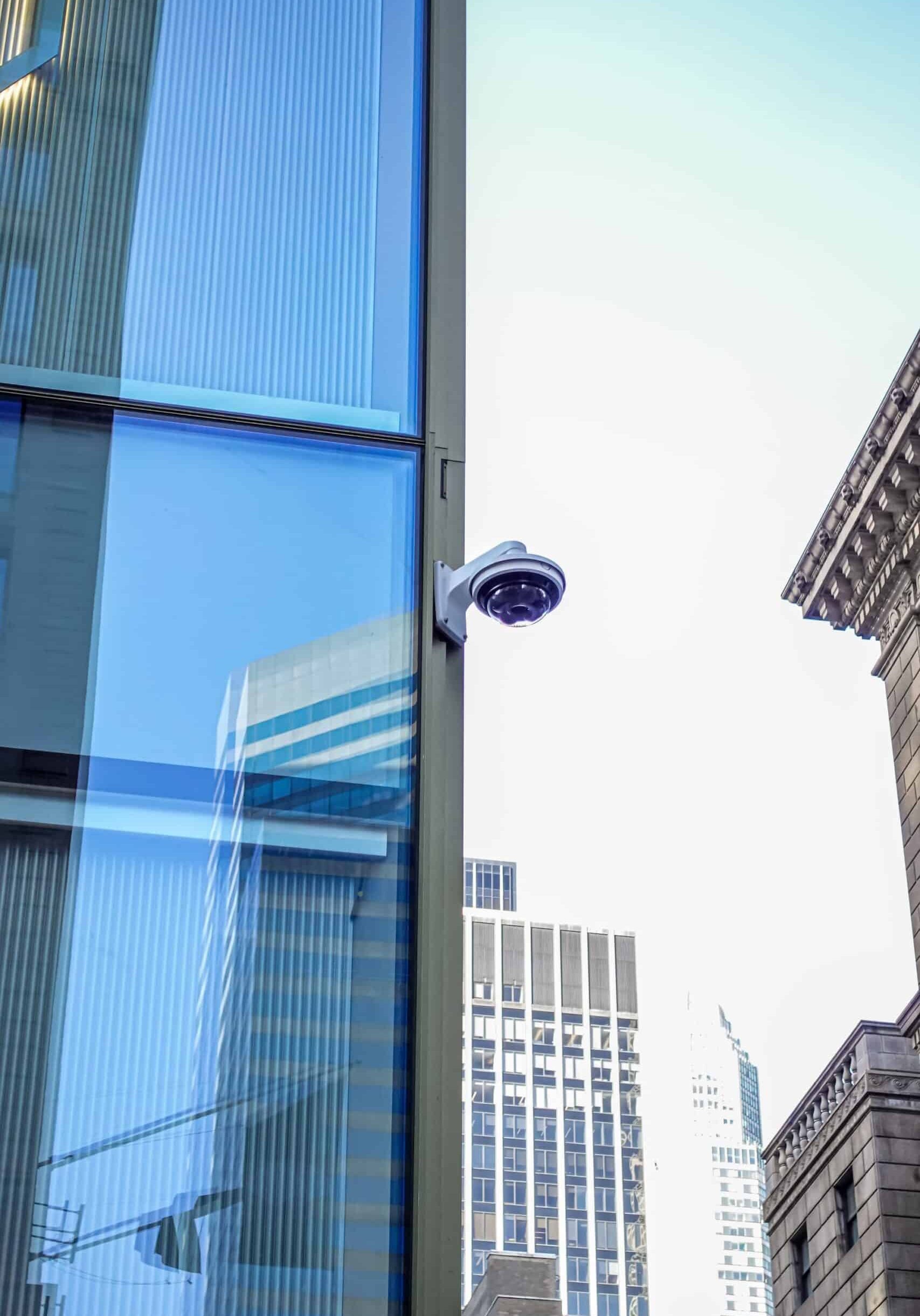 Professional CCTV security camera installation in NYC